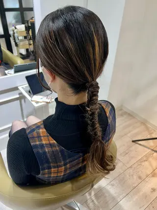 ヘアアレンジ 人見知りさんでも安心 奥田 里佳子のヘアスタイル