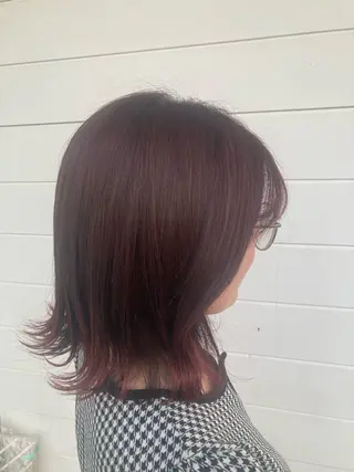 ミディアム 太田 瑠花のヘアスタイル