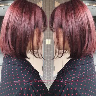 カラー 後藤 陽花子のヘアスタイル