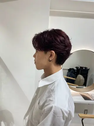 ショート 光岡 玲遠のヘアスタイル