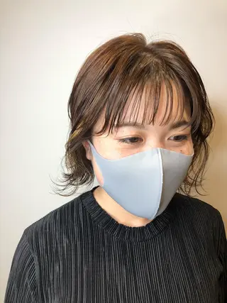 ミディアム 艶髪/シールエクステ 🌻ノゾミ🌻のヘアスタイル