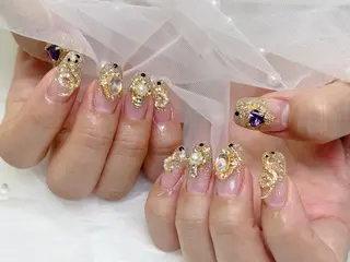 ネイル lucky nail 歌舞伎町のネイルデザイン