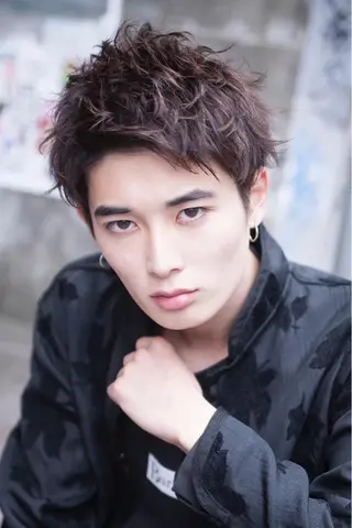 ショート カラー パーマ ヘアアレンジ メンズ キッズ ネイル マツエク・マツパ 韓国ヘア🫧 KAZUTOのヘアスタイル