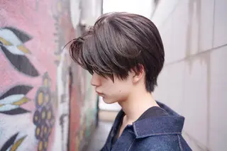 ショート メンズ SHO 👻原宿 /艶カラーのヘアスタイル