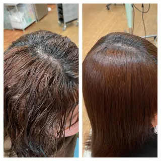 ロング パーマ bios hair(ビオスヘアー)所属・笠井 茂宗のヘアスタイル