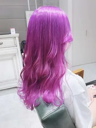 ロング カラー ヘアアレンジ Days 透明感カラーのヘアスタイル