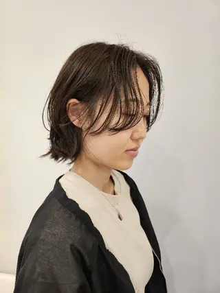 ショート カラー 社内カット講師・店長 菅原賢一のヘアスタイル