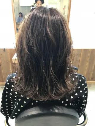 セミロング 舘野 太嘉宏のヘアスタイル