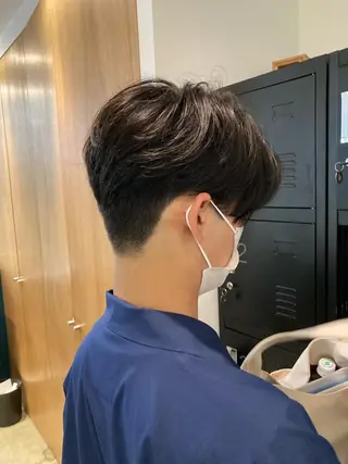 メンズ 高山 鳳成のヘアスタイル