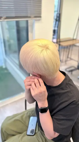 メンズ STRAAL所属・カラーモデル🩷 ゆうかのヘアスタイル