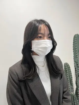 セミロング 店長/レイヤーカット /大東悠生のヘアスタイル