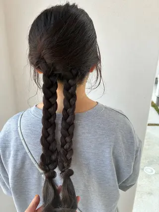 ロング ヘアアレンジ 清水 美香のヘアスタイル