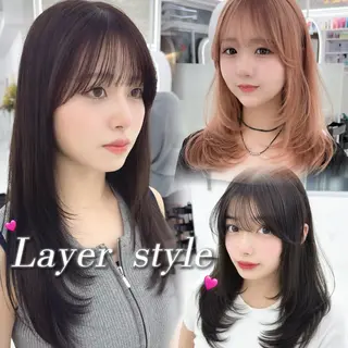 ロング カラー COAPLUS立川所属・前髪/顔周り 透明感カラーとどさんのヘアスタイル