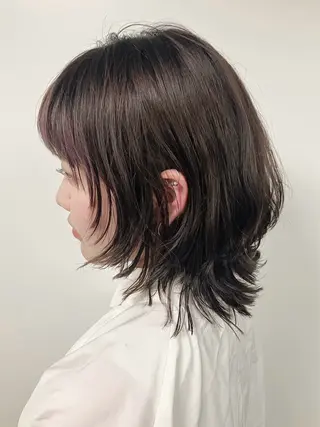 ショート moriofromlondon原宿本店所属・fumikaブリーチ /ウルフのヘアスタイル