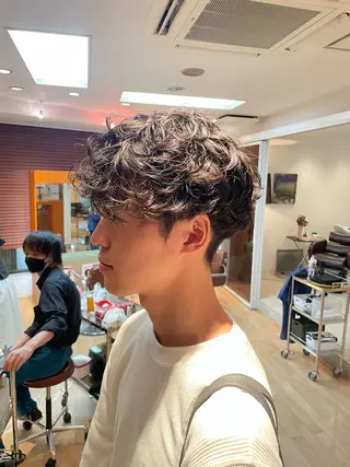 パーマ L'arte所属・松並 直のヘアスタイル