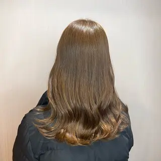 カラー 山初 大空のヘアスタイル