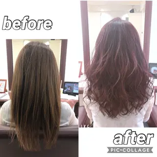 ロング カラー 🫧髪質改善×艶髪 🫧根本泰成🫧のヘアスタイル