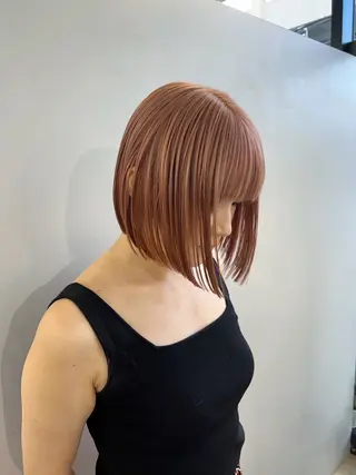 ショート カラー ✨髪質改善✨原宿 えのもと　はなのヘアスタイル