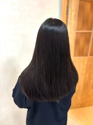 ロング 中尾 文架のヘアスタイル