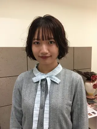 ミディアム natsuki /HUI 金山のヘアスタイル