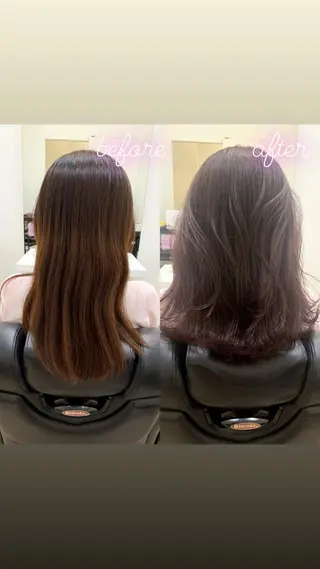 カラー 店長/藤原 季矢のヘアスタイル