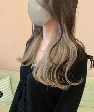 ロング カラー 髪質改善 ೀyuikaのヘアスタイル