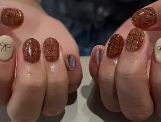 ネイル scré as Ételのネイルデザイン