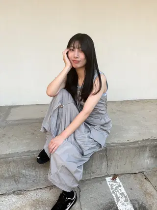 ロング minmi .SUIのヘアスタイル