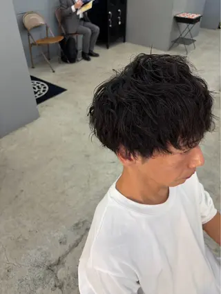 ショート メンズ メンズ専門サロン wokeのヘアスタイル