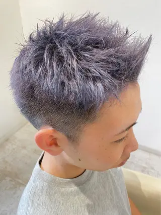 ショート カラー メンズ Design Color🐰アユミのヘアスタイル