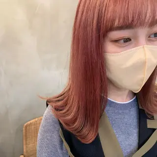 ロング カラー ﾖｼﾅｶﾞﾏﾕ🦕 透明感カラーのヘアスタイル