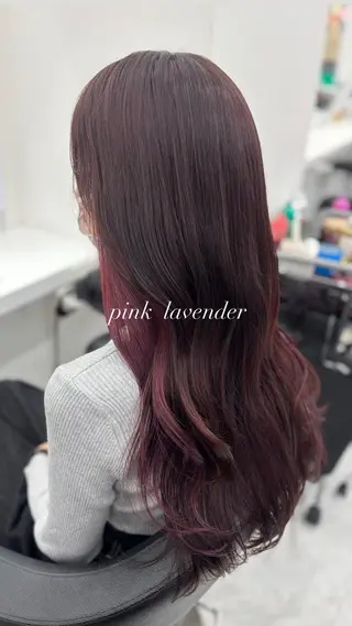 カラー かわいい艶髪🤍 れいな🤍のヘアスタイル