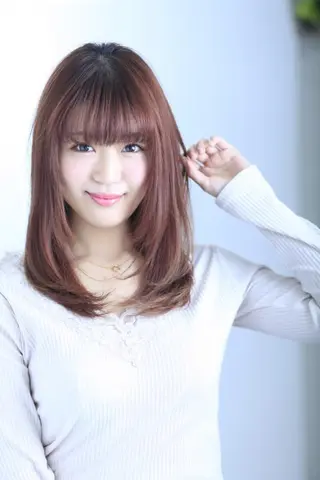 セミロング 北谷 拓之のヘアスタイル