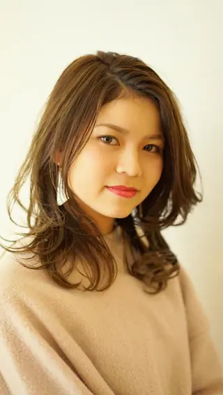ミディアム 松浦 英俊のヘアスタイル