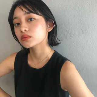 ショート カラー ヘアアレンジ 柏 ウルフ/レイヤー 田中佐和🐺のヘアスタイル