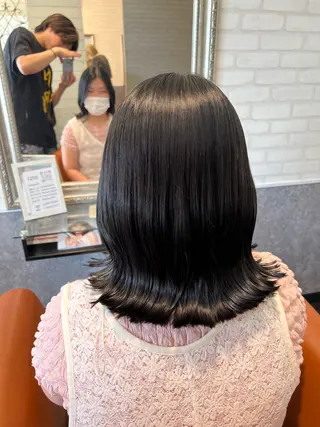 ミディアム 🇰🇷韓国風レイヤ ー🇰🇷の達人🔥のヘアスタイル