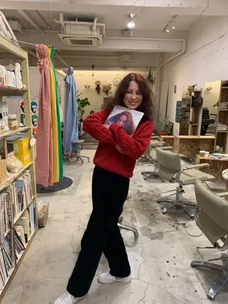 ミディアム パーマ 【takk】 ナカヤママサヨシのヘアスタイル