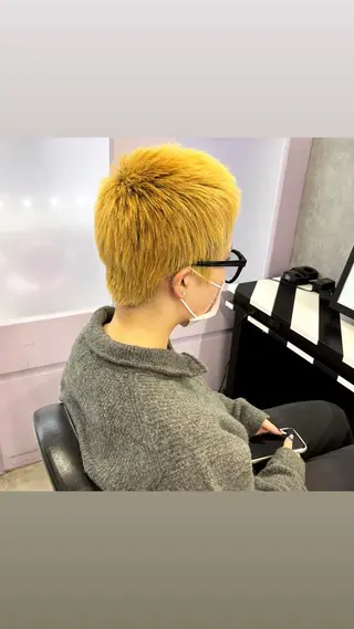 メンズ Hui.所属・縮毛矯正・髪質改善 特化 出納 直起のヘアスタイル