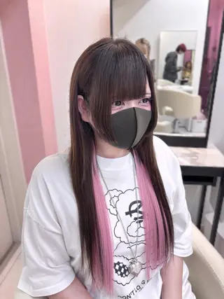 ロング 白石 凜のヘアスタイル