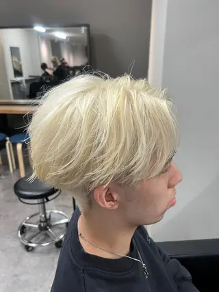 カラー メンズ 👑立川No.1筋肉 美容師👑しゅーとのヘアスタイル