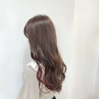 ロング カラー 💫小顔カット TAROのヘアスタイル