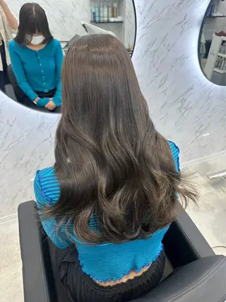カラー 韓国艶カラー 🇰🇷💎MIUのヘアスタイル