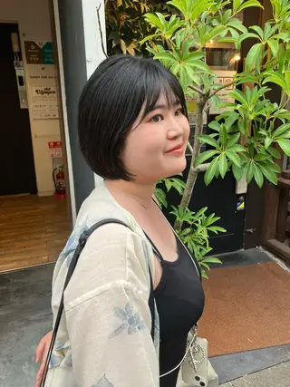 ショート 畑 奈優のヘアスタイル