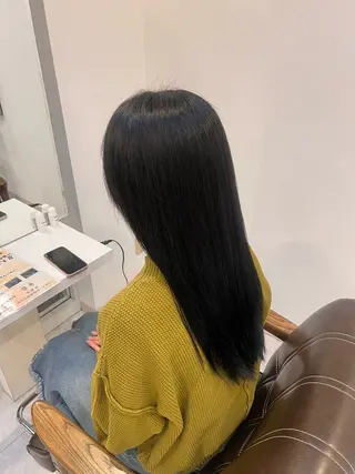 ロング カラー sunquestみずほ台所属・韓国風ハイトーン ハヤタ💎のヘアスタイル