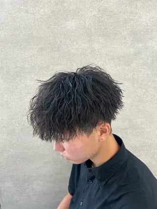 パーマ メンズ イケメン製造機 🔥上原沙羅🔥のヘアスタイル