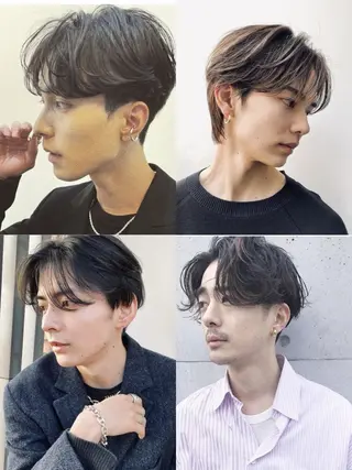 パーマ メンズ Belle 並木通り店所属・rena/ パーマ/カラーのヘアスタイル