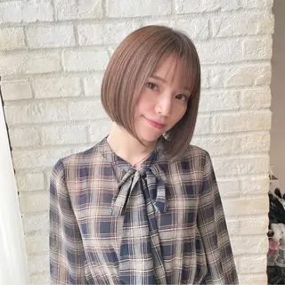 ショート ショート白髪染め無料 ／河瀬謙介のヘアスタイル