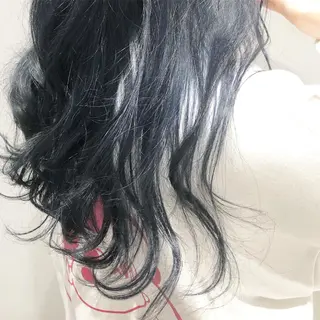 ロング カラー ヘアアレンジ 吉野 優子のマツエク・マツパデザイン