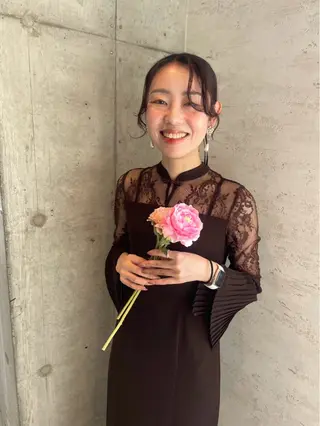 ロング ヘアアレンジ Reve  resort所属・美髪× ヘアセット✨Araiのヘアスタイル