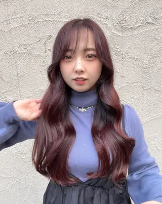 ロング 森本 翔大のヘアスタイル